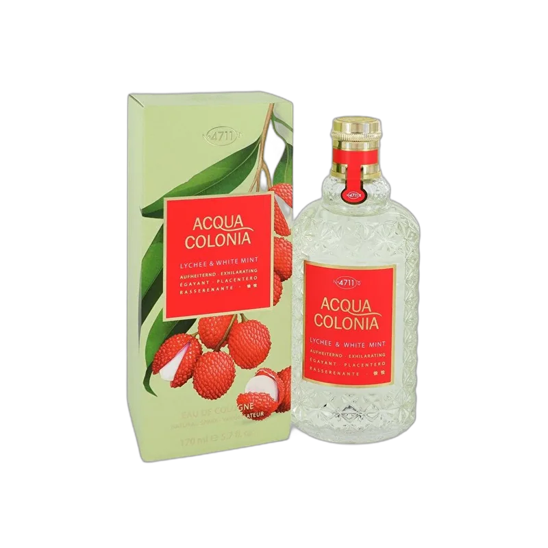 lychee and white mint