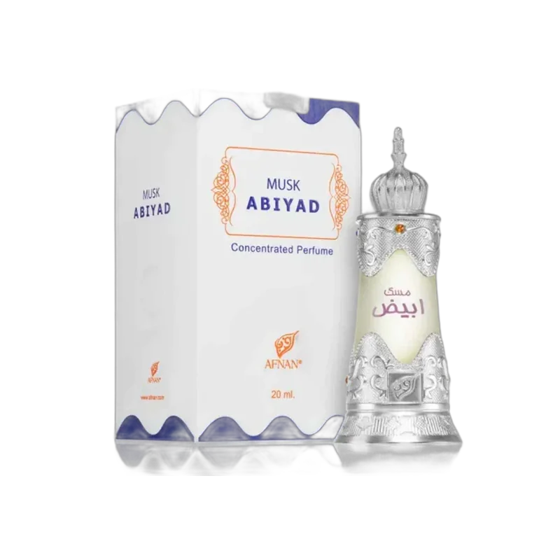 afnan perfumes musk abiyad perfume oil huile de parfum