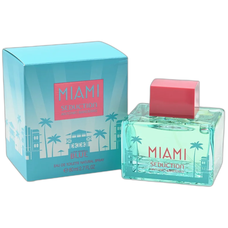 banderas miami seduction blue woman