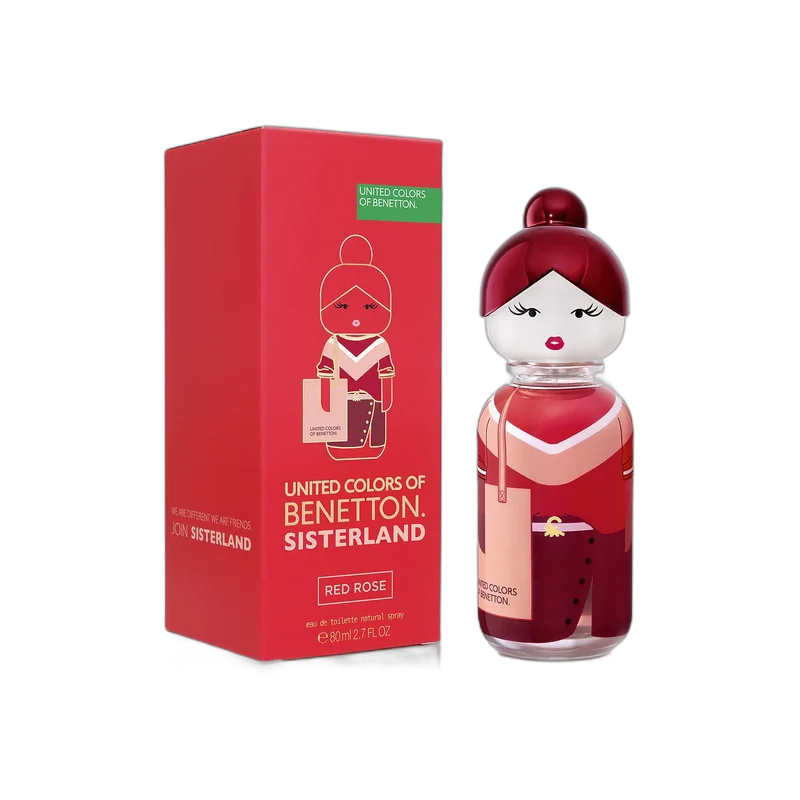 benetton red rose