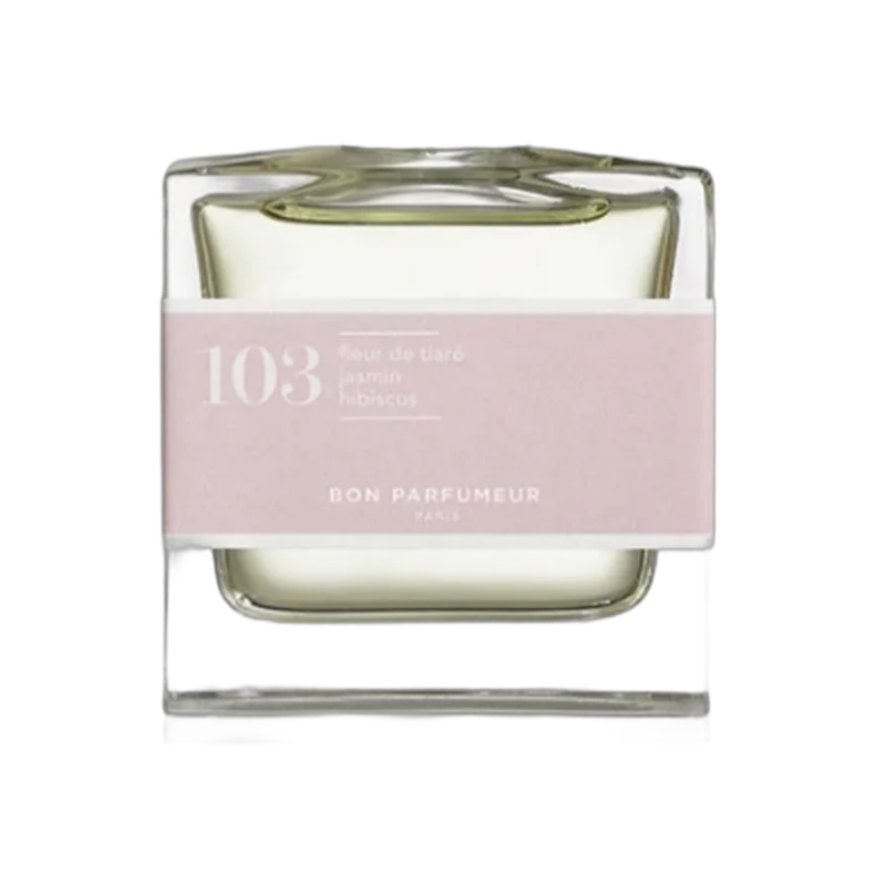 bon parfumeur 103 fleur de tiare jasmin hibiscus