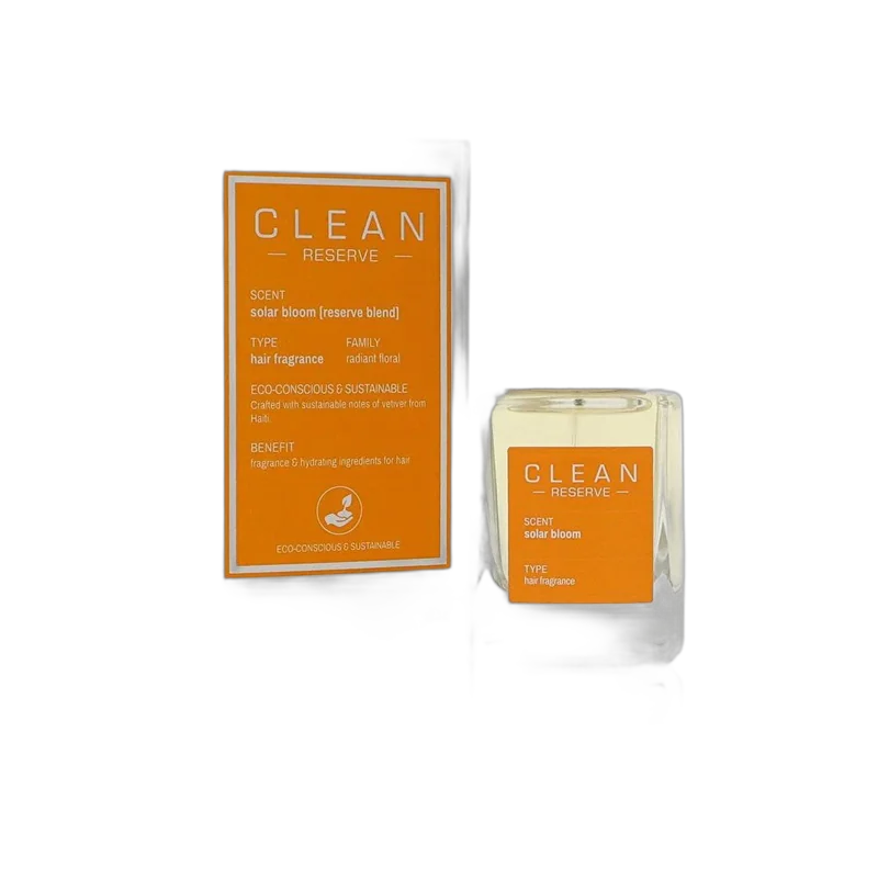 clean solar bloomhair fragrance hair fragrance
