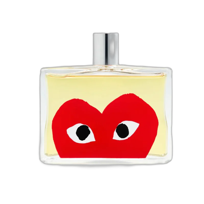 comme des garcons play red
