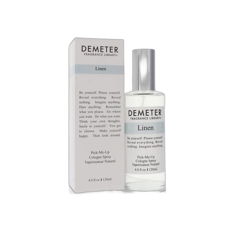 demeter fragrance library linen perfume oil huile de parfum
