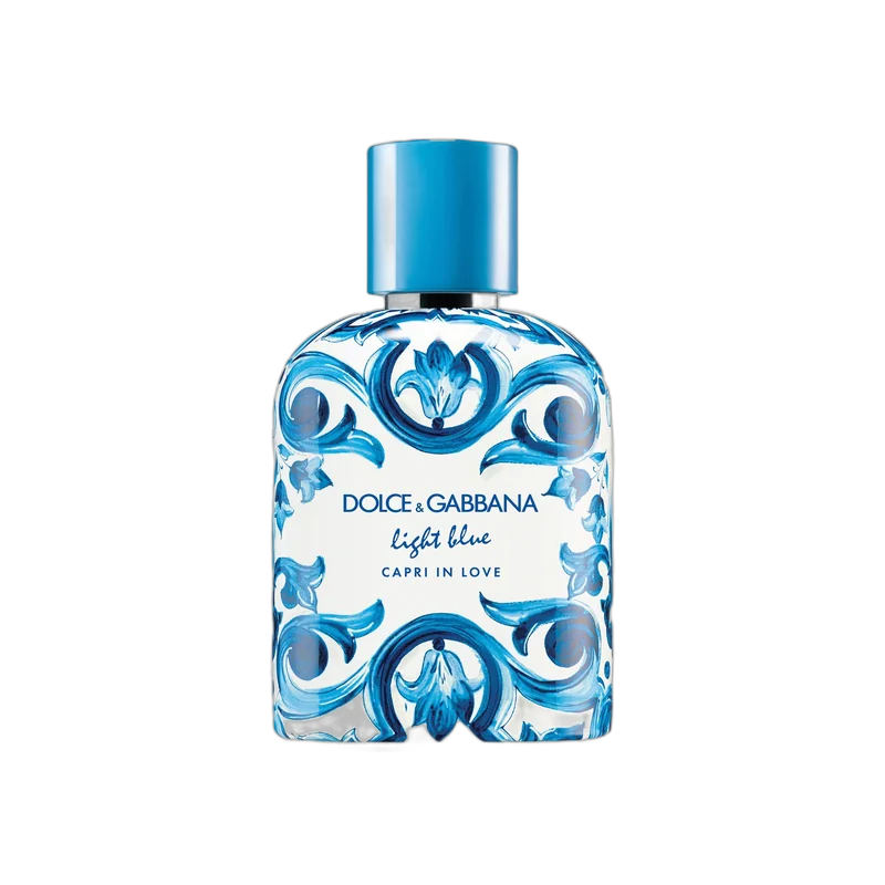 dolce and gabbana light blue pour homme capri in love