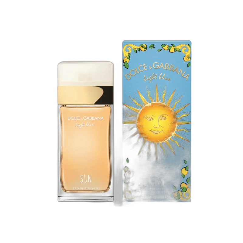 dolce and gabbana light blue sun
