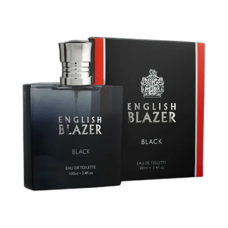english blazer black