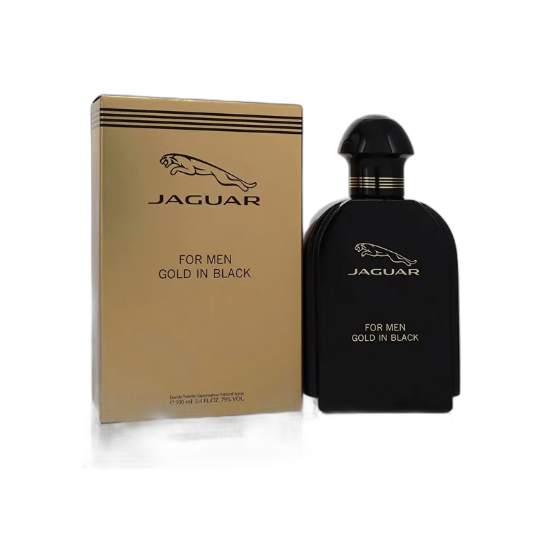 jaguar jaguar gold in black man