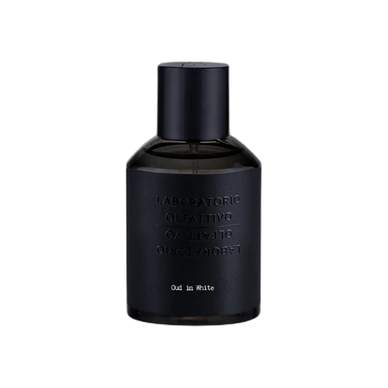 laboratorio olfattivo oud in white
