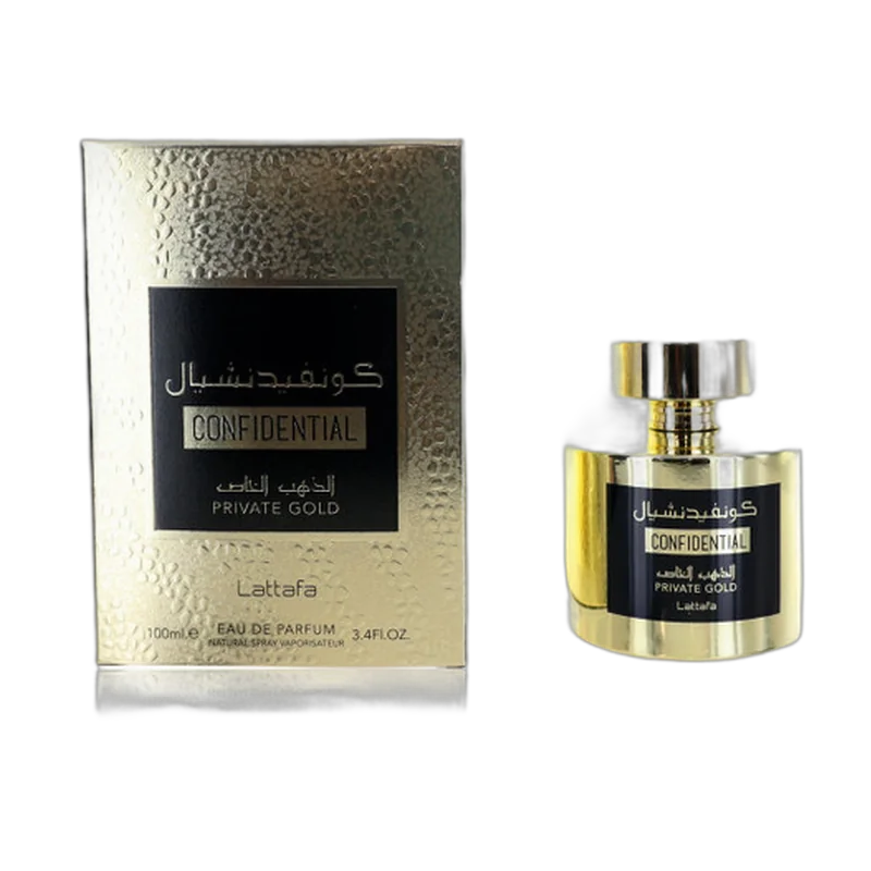 lattafa confidential private gold