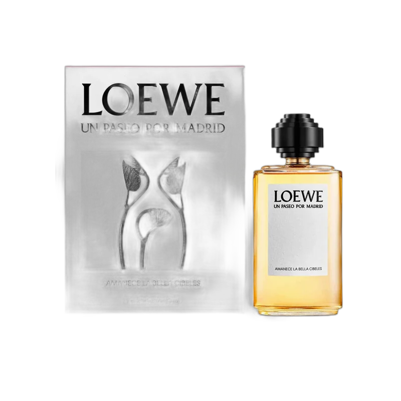 loewe un paseo por madrid amanece la bella cibeles