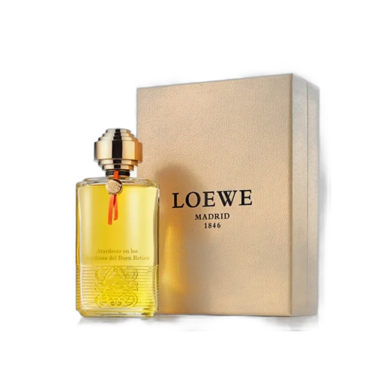 loewe un paseo por madrid atardecer en los jardines del buen retiro