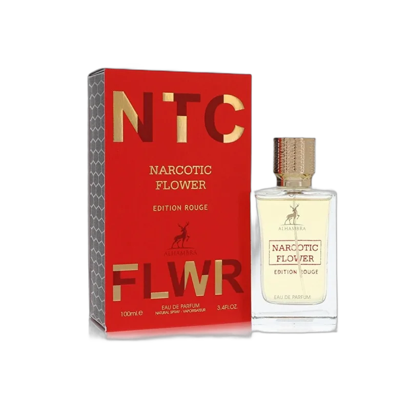 maison alhambra flower addiction rouge