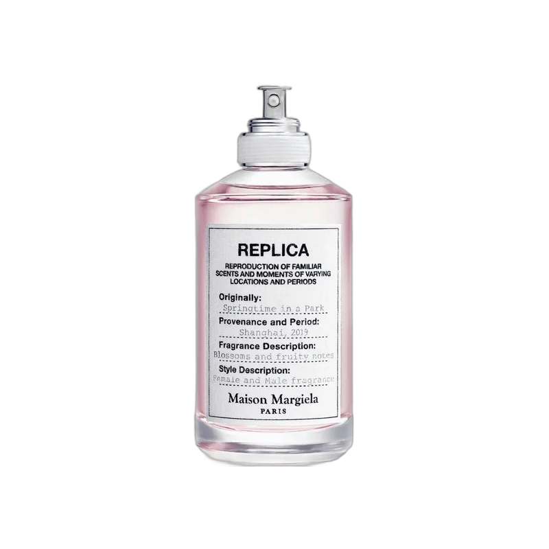 maison margiela springtime in a park
