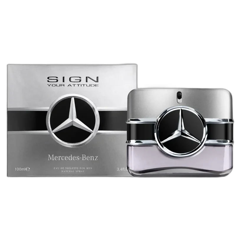mercedes benz sign your attitude