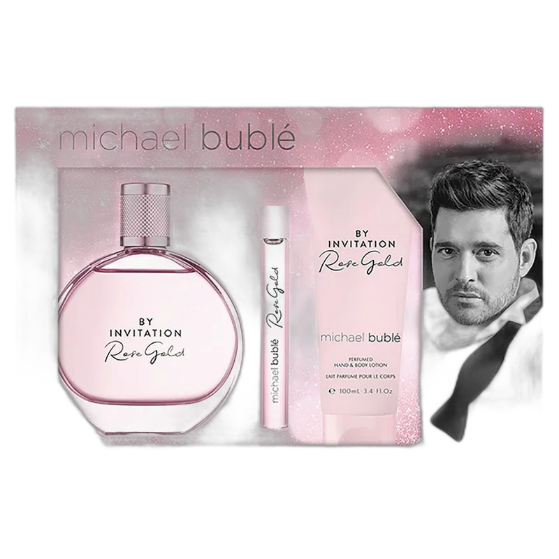 michael buble by invitation rose gold