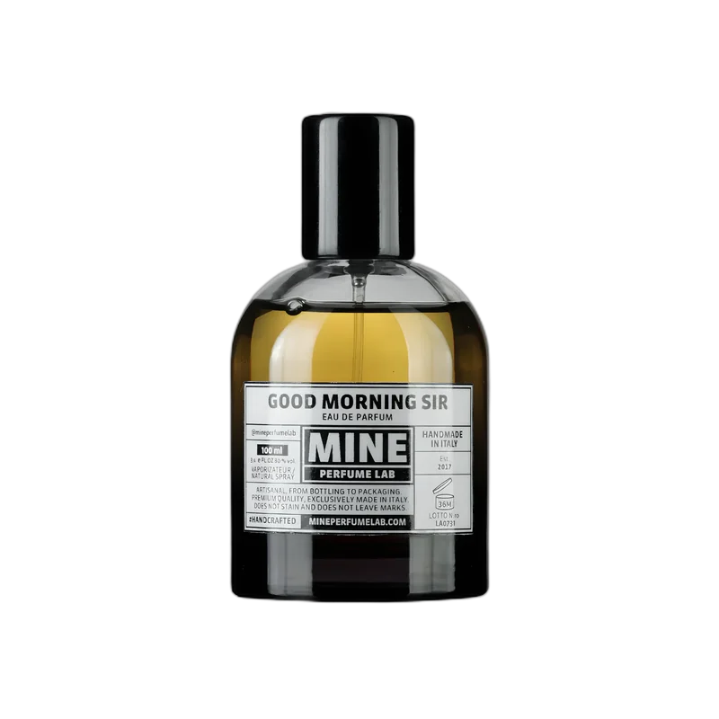 mine perfume lab good morning sir