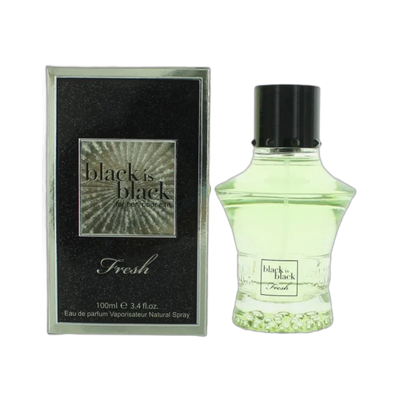 nu parfums black is black fresh