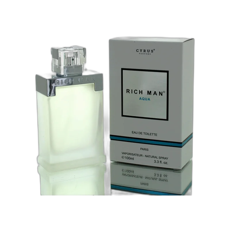 paris bleu rich man aqua man