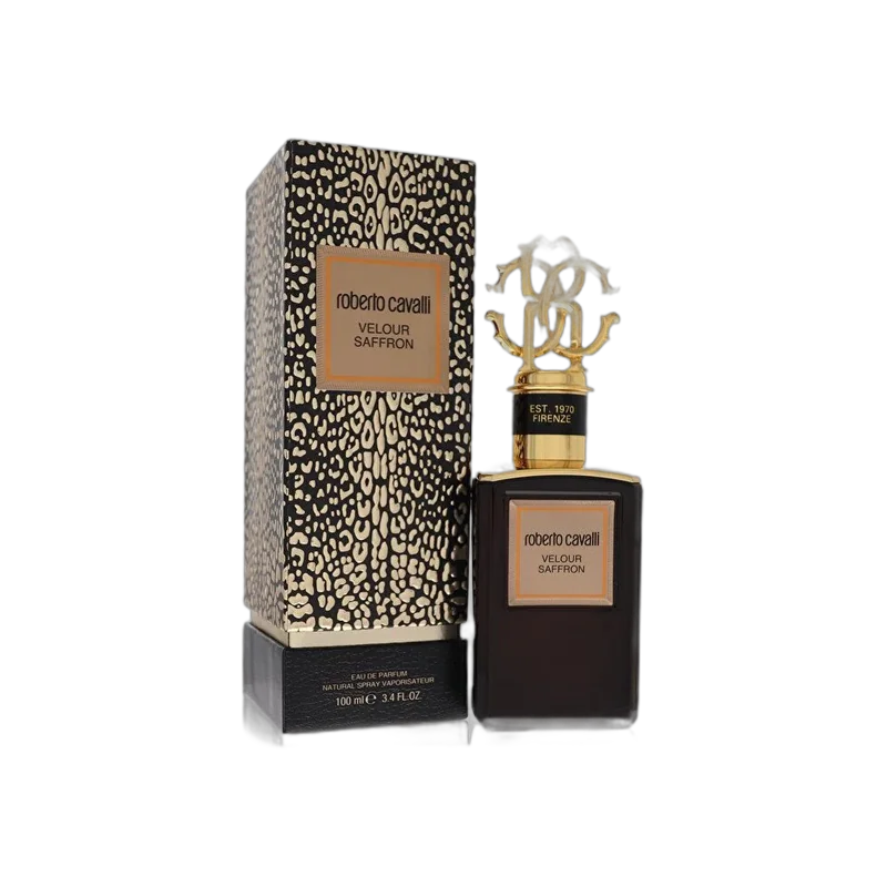 roberto cavalli velour saffron