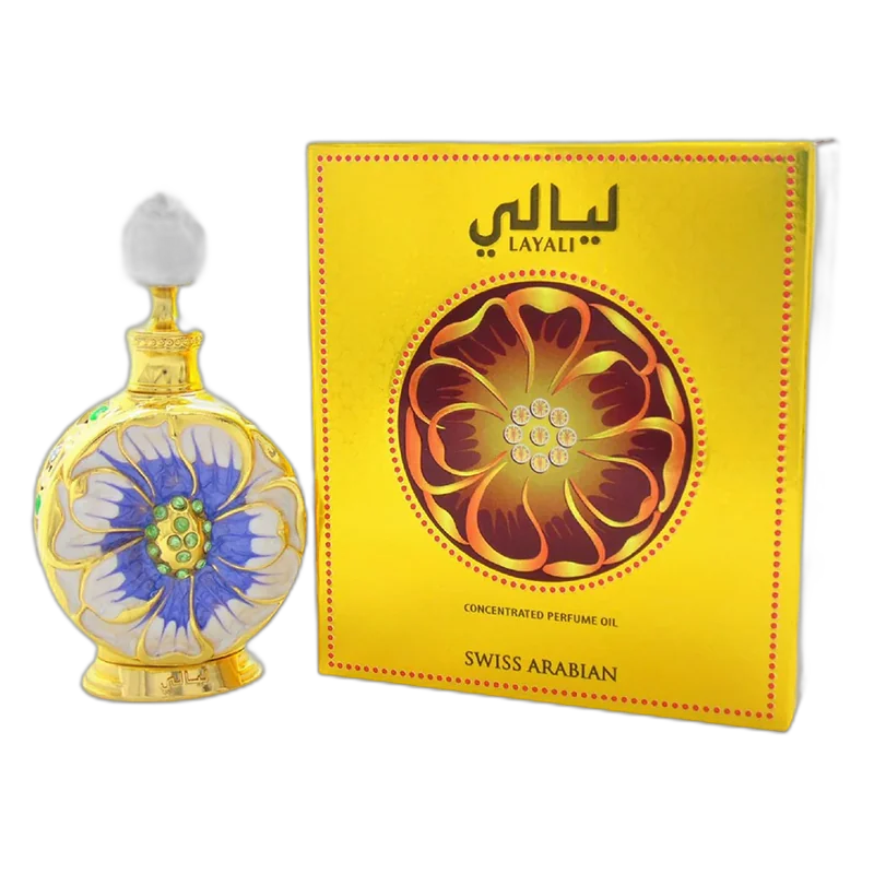 swiss arabian layali perfume oil huile de parfum