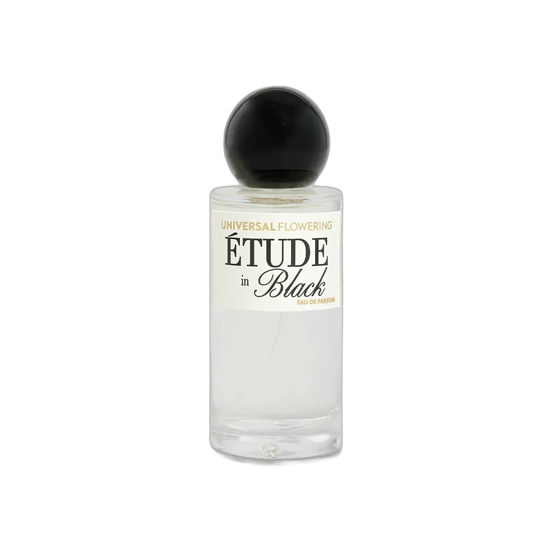universal flowering etude in black