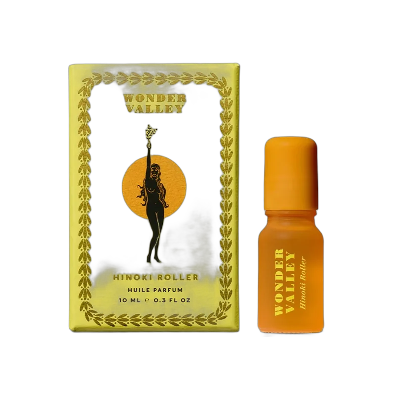 wonder valley hinoki roller