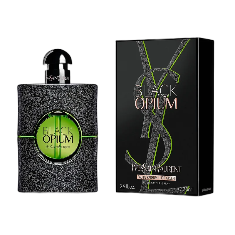 yves saint laurent black opium illicit green eau de parfum